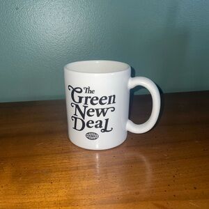 Green New Deal White Ceramic Mug